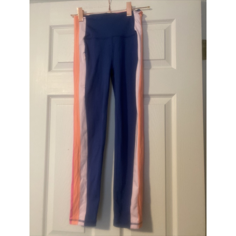 Lilly Pulitzer Luxletic Weekender High-Rise Midi Legging oyster bay Navy Size XS